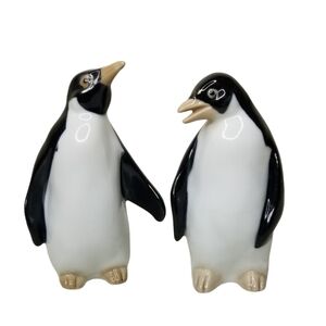 SeaWorld Otagiri Penguin Figurines‎ Statue 4" Black White